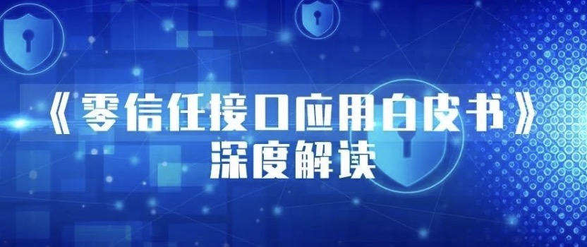 《零信任接口應用白皮書》深度解讀